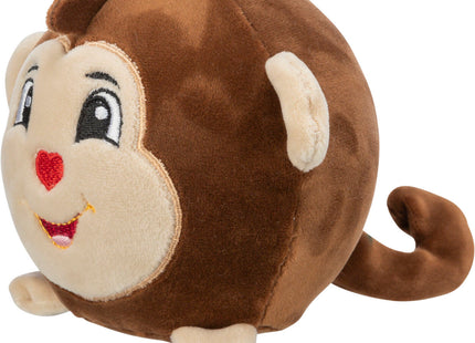 Trixie Affe rund Plüsch 11cm braun