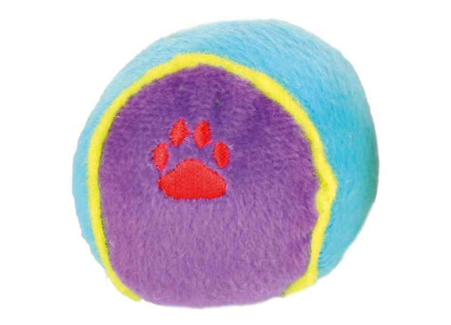 Trixie Plüsch Spielball Ø6 cm für Katzen - 24 Stück