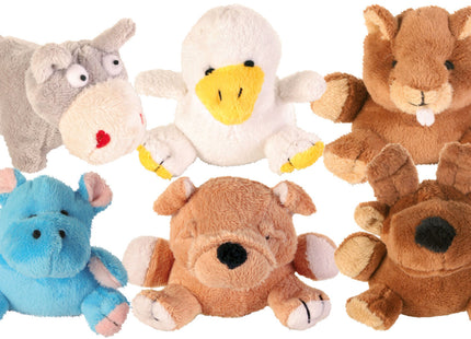 Trixie Plüschtiere für Tiere, sortiert, 10-12 cm, 12 Stück