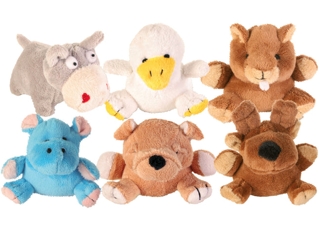 Trixie Plüschtiere für Tiere, sortiert, 10-12 cm, 12 Stück