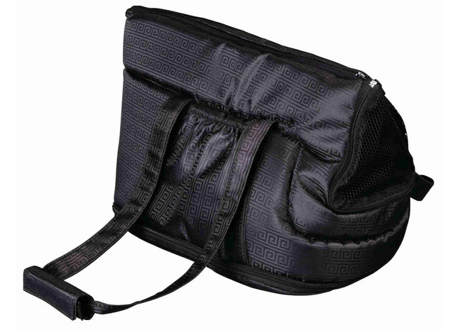 Trixie Tasche Riva - Nylon Transporttasche schwarz 45cm