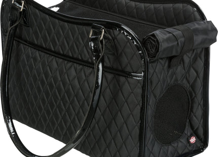 Trixie Tasche Amina - schwarze Haustier-Transporttasche