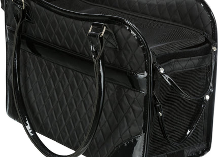 Trixie Tasche Amina - schwarze Haustier-Transporttasche