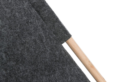 Trixie Kuschelhöhle Tipi - Filz, anthrazit, 55x65x55 cm