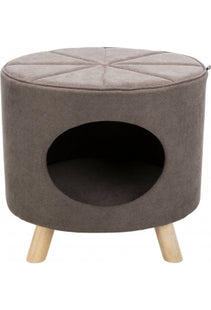 Trixie Kuschelhöhle Marcy - Kuschelhöhle taupe mit Holzfüssen