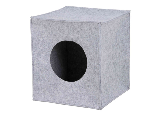 Trixie Kuschelhöhle Anton - Katzenhöhle grau 33x33x37cm