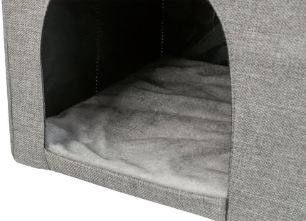 Trixie Kuschelhöhle Kimy - faltbare Kuschelhöhle hellgrau