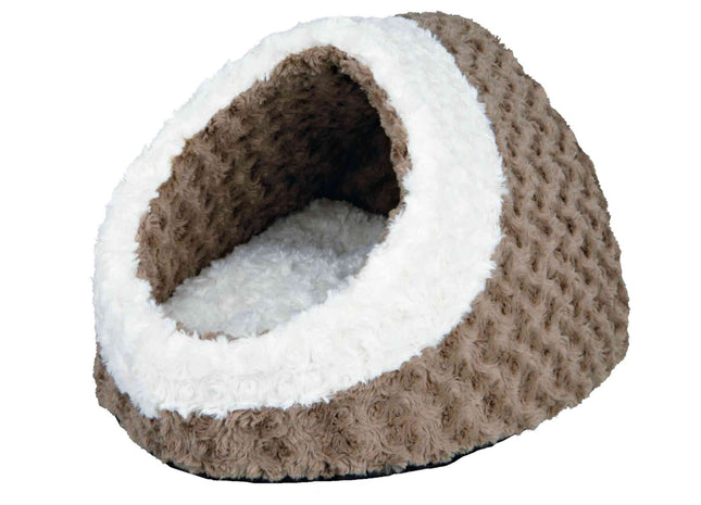 Trixie Kuschelhöhle Kaline - Kuschelhöhle taupe/creme klein