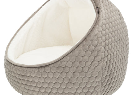 Trixie Kuschelhöhle Livia – Katzenhöhle taupe/creme