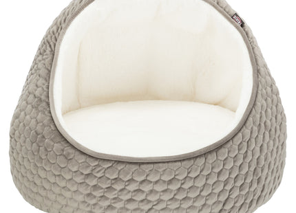 Trixie Kuschelhöhle Livia – Katzenhöhle taupe/creme
