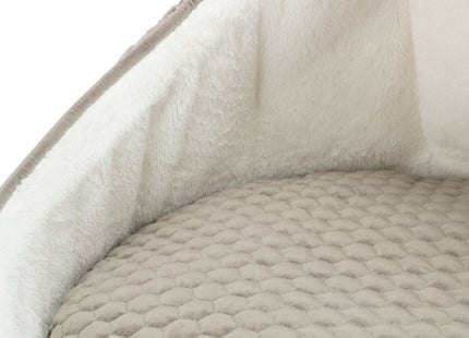 Trixie Kuschelhöhle Livia – Katzenhöhle taupe/creme