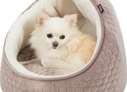 Trixie Kuschelhöhle Livia - Katzenhöhle altrosa/creme