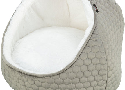 Trixie Kuschelhöhle Livia – Katzenhöhle taupe/creme