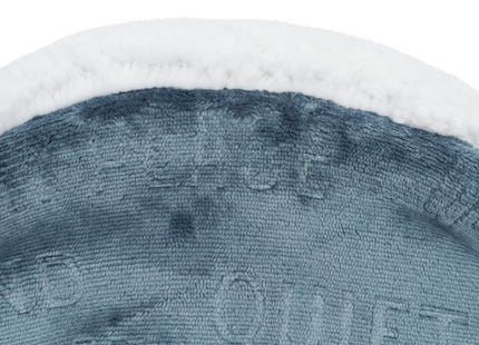 Trixie Kuschelsack Paul - Katzenhöhle blau/weiss ø40x60cm