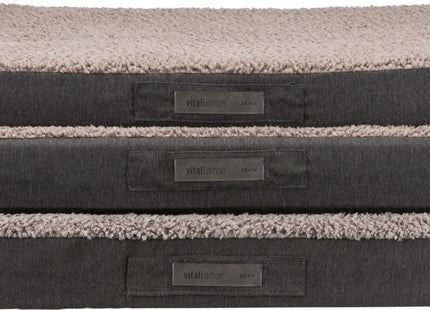 Trixie Vital Kissen Bendson – orthopädisches Hundekissen grau