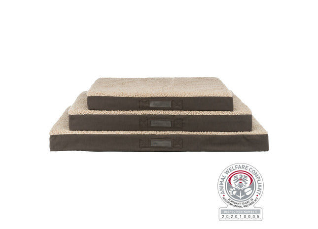 Trixie Vital Matratze Bendson orthopädisch dunkelbraun beige