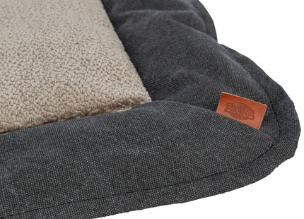 Trixie BE NORDIC Liegematte – eckig schwarz/sand