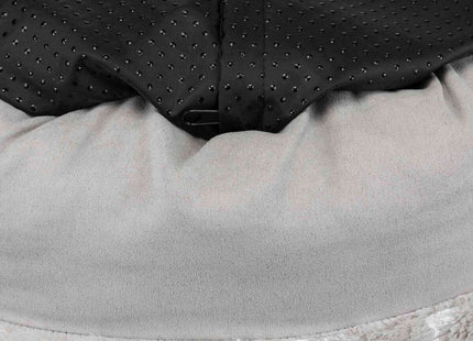 Trixie Bett Feder - Hundebett grau/silber, ø50cm