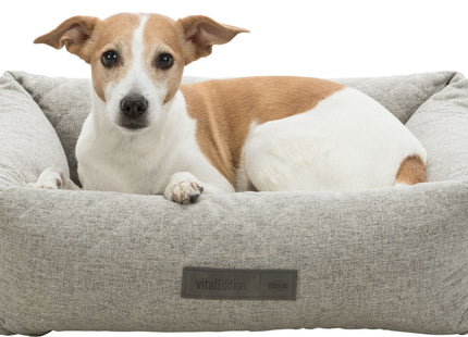 Trixie Vital Bett Noah - eckig, hellgrau, 60×50 cm