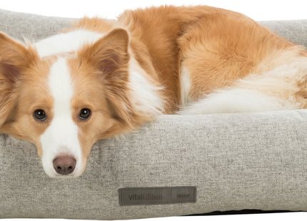 Trixie Vital Bett Noah - eckig, hellgrau, 60×50 cm