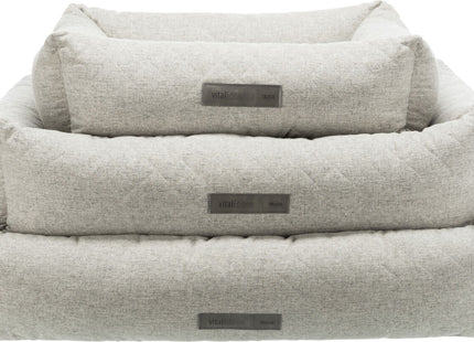 Trixie Vital Bett Noah - eckig, hellgrau, 60×50 cm