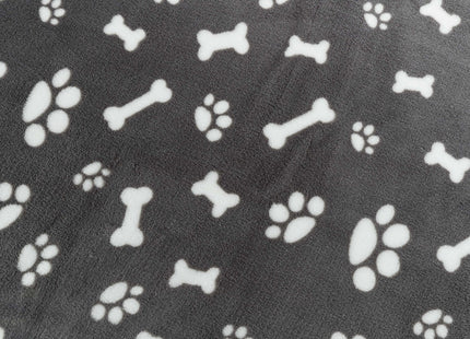 Trixie Decke Kenny - Hundedecke, grau, Plüsch, 75x50cm