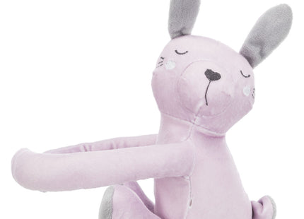 Trixie Junior Kuschel-Set - Decke und Hase, grau/flieder