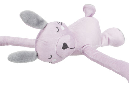 Trixie Junior Kuschel-Set - Decke und Hase, grau/flieder