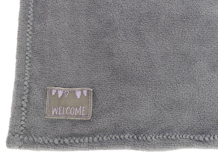 Trixie Junior Kuschel-Set - Decke und Hase, grau/flieder