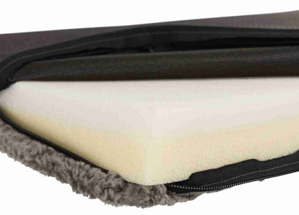 Trixie Vital Liegematte Bendson - orthopädische Hundematte hellgrau
