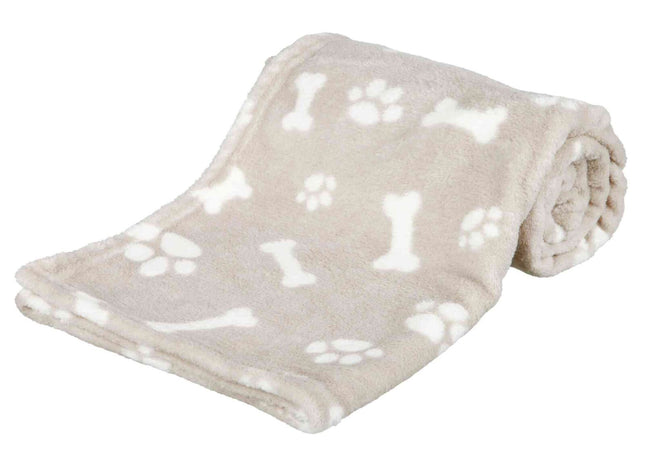 Trixie Decke Kenny - Plüsch, beige, 75×50 cm