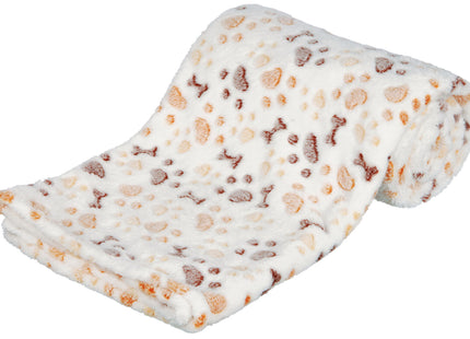 Trixie Decke Lingo - Hundedecke weiss beige 75x50cm