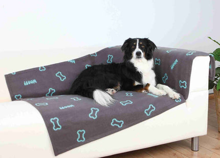 Trixie Fleecedecke Barney – Hundedecke taupe 150x100cm