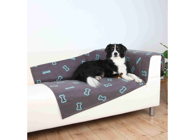 Trixie Fleecedecke Barney – Hundedecke taupe 150x100cm