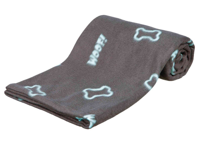 Trixie Fleecedecke Barney – Hundedecke taupe 150x100cm