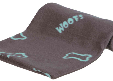 Trixie Fleecedecke Beany – Hundedecke taupe 100x70cm