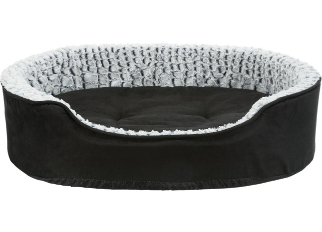 Trixie Vital Bett Lino - orthopädisches Hundebett schwarz/grau