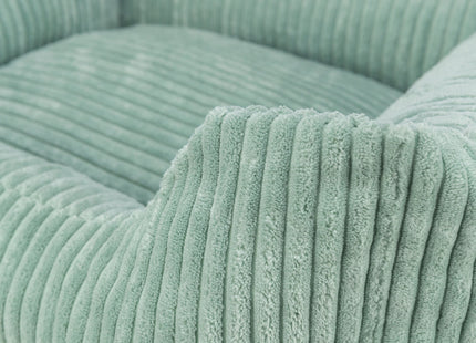 Trixie Vital Bett Jonna – Cordplüsch Hundebett salbei