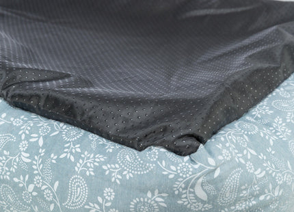 Trixie Bett Flora - Hundebett, eckig, hellblau
