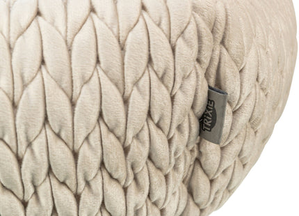 Trixie Bett Livia - rund, sand, ø50cm