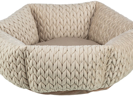 Trixie Bett Livia - rund, sand, ø50cm