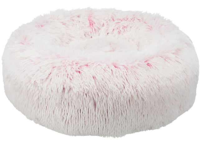 Trixie Bett Harvey - Hundebett weiss-pink ø50cm