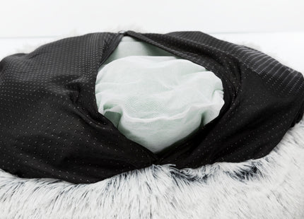 Trixie Bett Harvey - Hundebett weiss-schwarz ø50cm