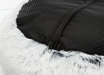 Trixie Bett Harvey - Hundebett weiss-schwarz ø50cm