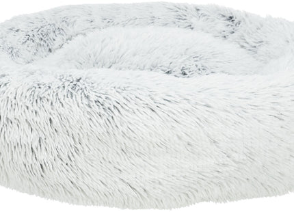 Trixie Bett Harvey – rundes Hundebett weiss-schwarz