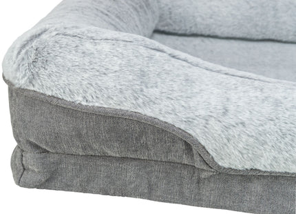 Trixie Vital Bett Lino - orthopädisches Hundebett grau