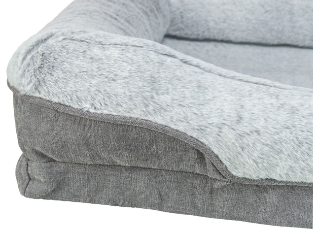 Trixie Vital Bett Lino - orthopädisches Hundebett grau