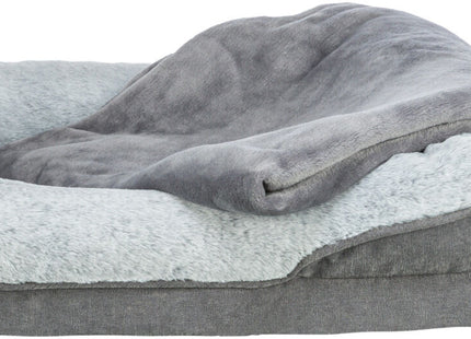 Trixie Vital Bett Lino - orthopädisches Hundebett grau