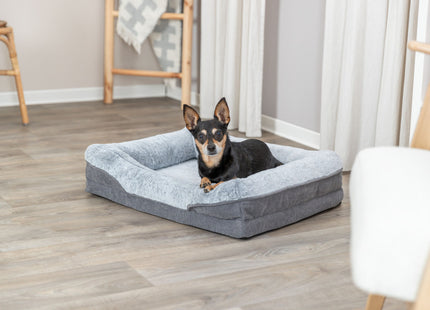 Trixie Vital Bett Lino - orthopädisches Hundebett grau