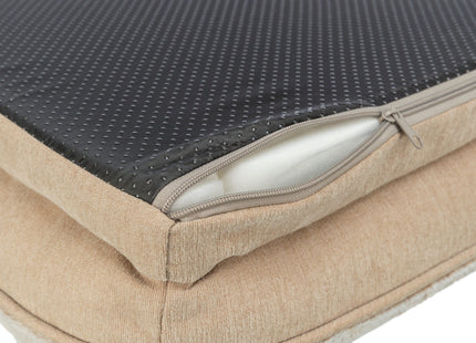 Trixie Vital Bett Lino - orthopädisches Hundebett beige
